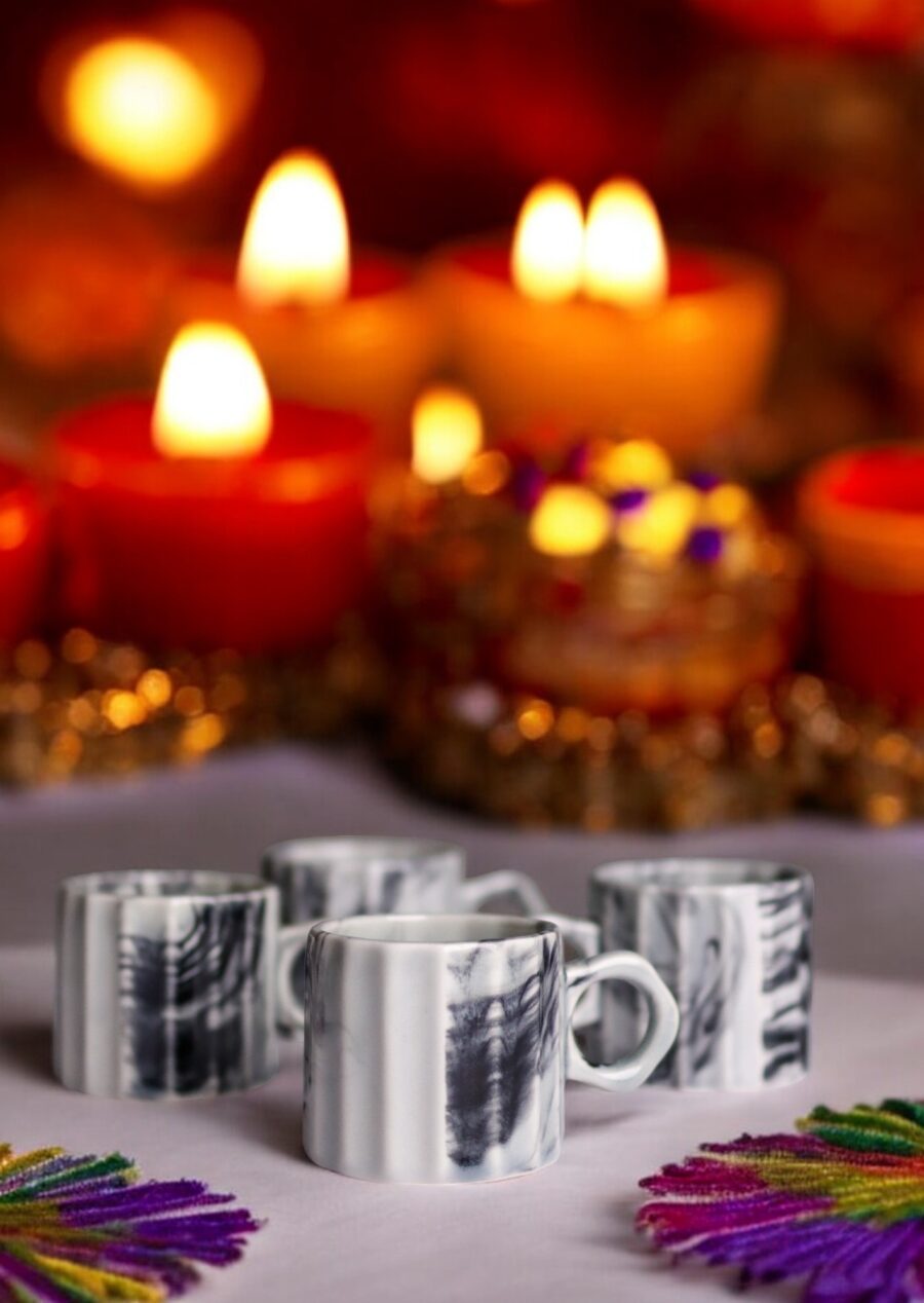 Noir Elegance Cup (Set of 5)