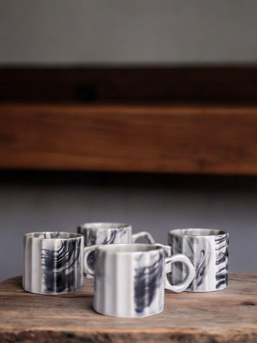 Noir Elegance Cup (Set of 5)