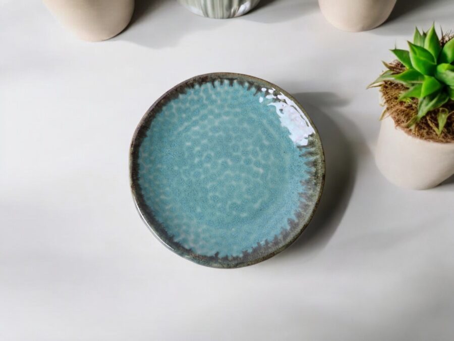 Ocean Hues Salad Plate