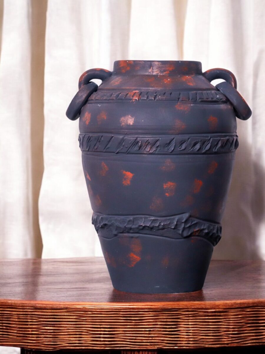 Obsidian Relic Vase