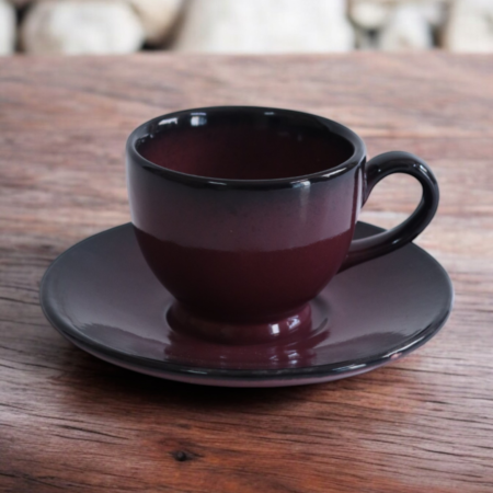 Burgundy Bliss Tea Set