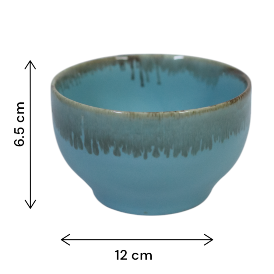 Turquoise Bliss Soup Bowl (Set of 4)