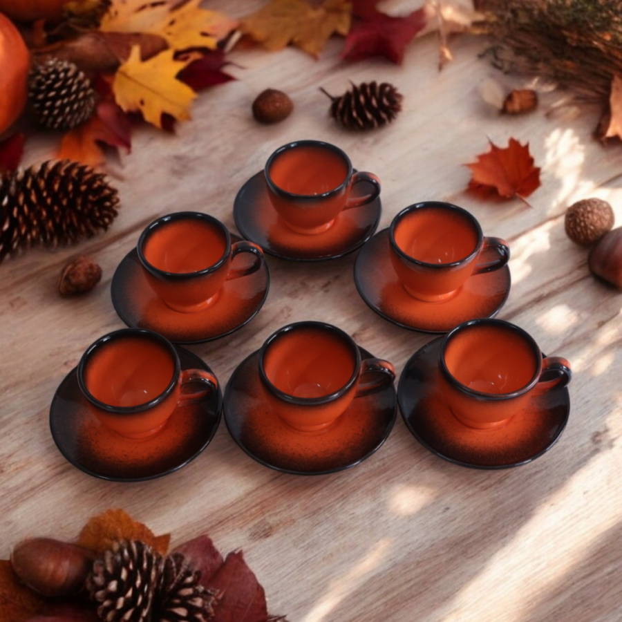 Sunset Serenade Tea Set