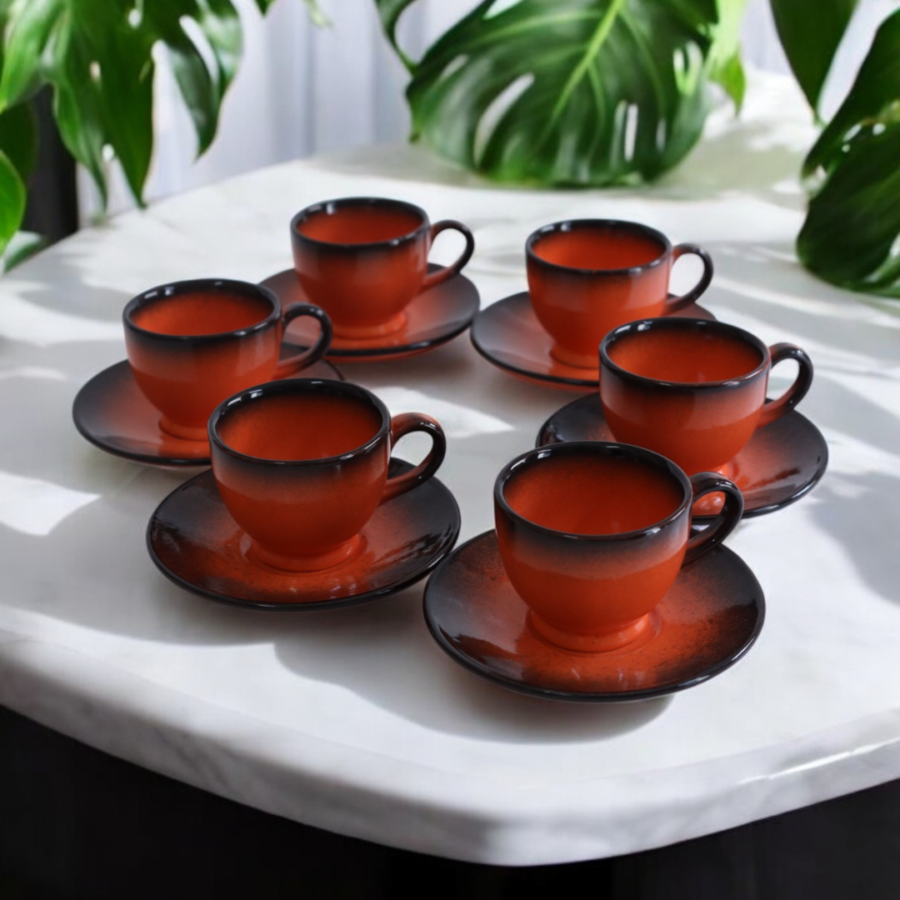 Sunset Serenade Tea Set